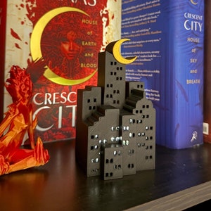 Cityscape tea light holder - Bookshelf Decor Bookish Merch