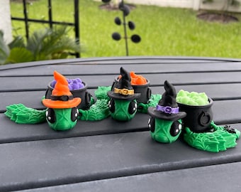 Witch Turtle 3D Printed Articulating Customizable Choose Color