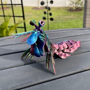 Mantis Shrimp 3D Print Articulating Customizable You Choose Color