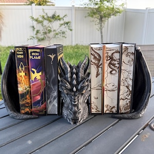 Dragon Hoard Book Nook 3D Printed Fantasy Book Shelf Decor