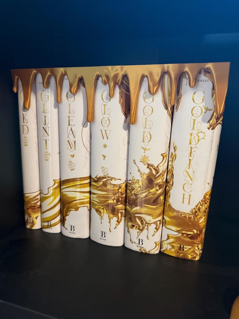 Goutte à goutte et porte-à-faux du livre qui gouttent - Produits décoratifs livresques pour étagères - OPTIONS DE DIMENSIONS MISES À JOUR image 10