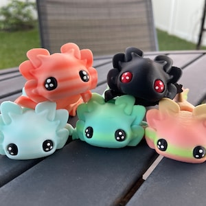 Slime Axolotl, Axolotl, Silicone Axolotl, Squishy, Squishy Animal, Squishy  Stress Toy, Scented Toy, Silicone Doll, Axoluvies, Ajolote -  Finland