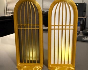 Bird Cage Tealight Book Nook | Bookshelf Decor