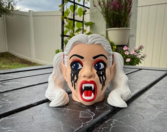 Dungeon Doll Head | Figurine Home Decor Bookshelf Decor