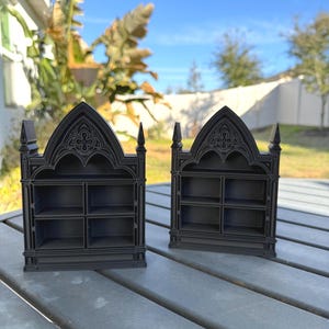 Victorian Mini Shelf | Gothic | Book Shelf Decor | Updated Design image 1