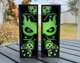 Poker Mask Book Nook | Bookish Merch | Bookshelf Decor | Dark Romance |