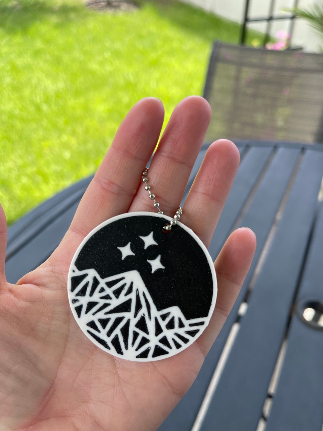 Double Sided Night Court Inspired Keychain - Etsy