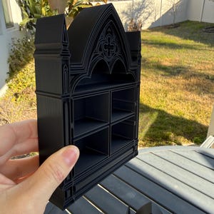 Victorian Mini Shelf | Gothic | Book Shelf Decor | Updated Design image 3
