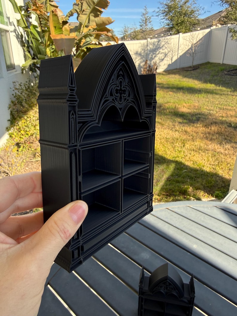 Victorian Mini Shelf | Gothic | Book Shelf Decor | Updated Design image 3