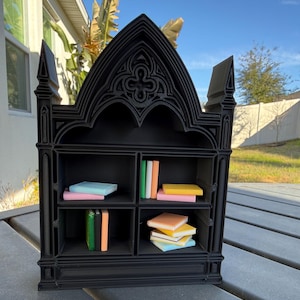 Victorian Mini Shelf | Gothic | Book Shelf Decor | Updated Design image 5