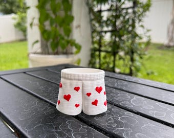 Heart Boxers | Figurine Home Decor Bookshelf Decor