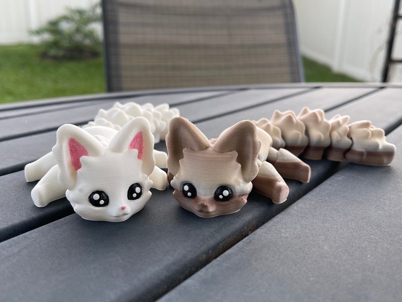 3D Print Cute Articulating Fox image 1