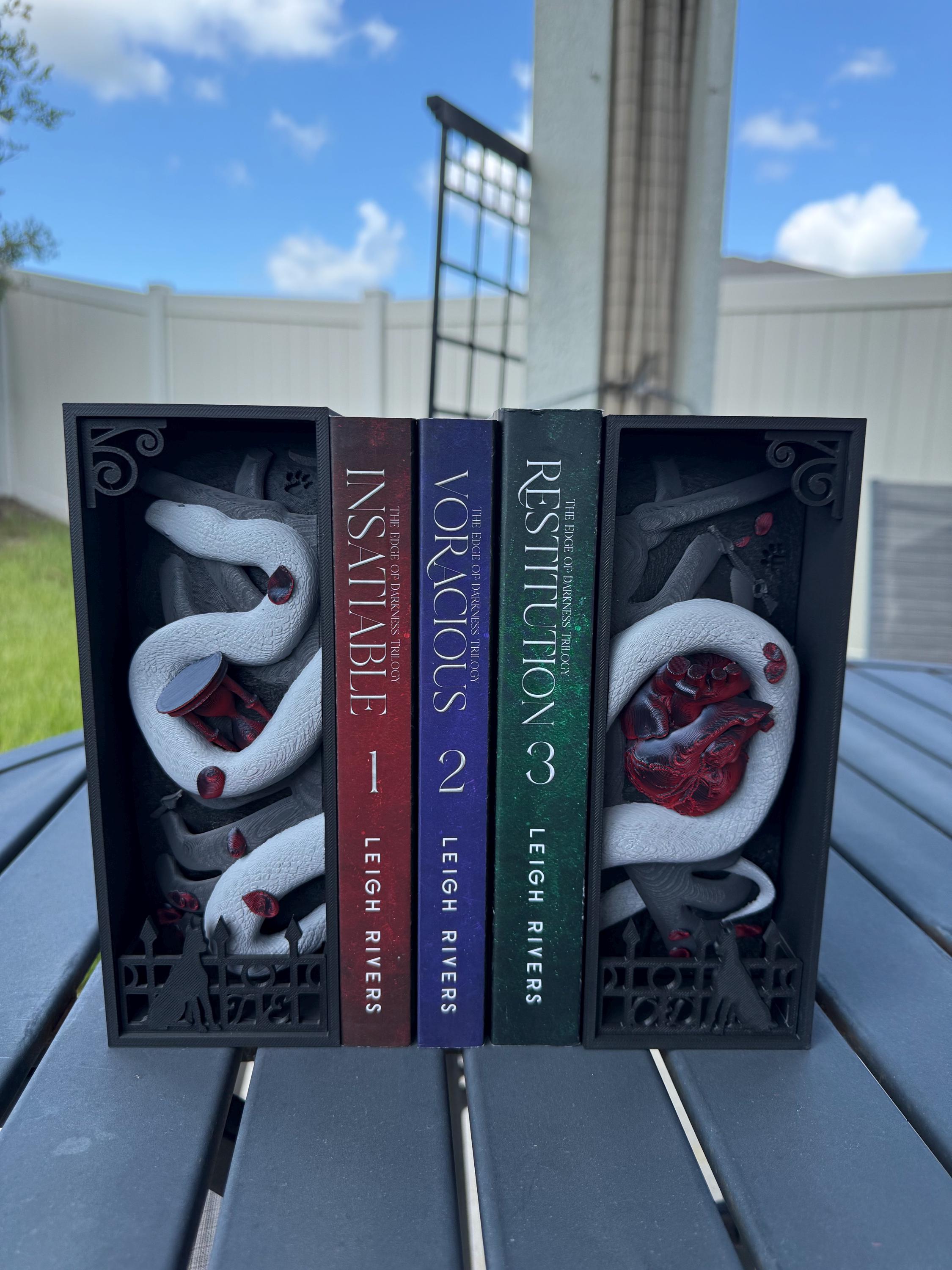 The Edge of Darkness Book Nook Set | Officially Licensed | Leigh
