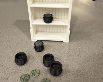Mini Cauldron Bulk Packs Bookshelf Decor Cute Spooky Decor