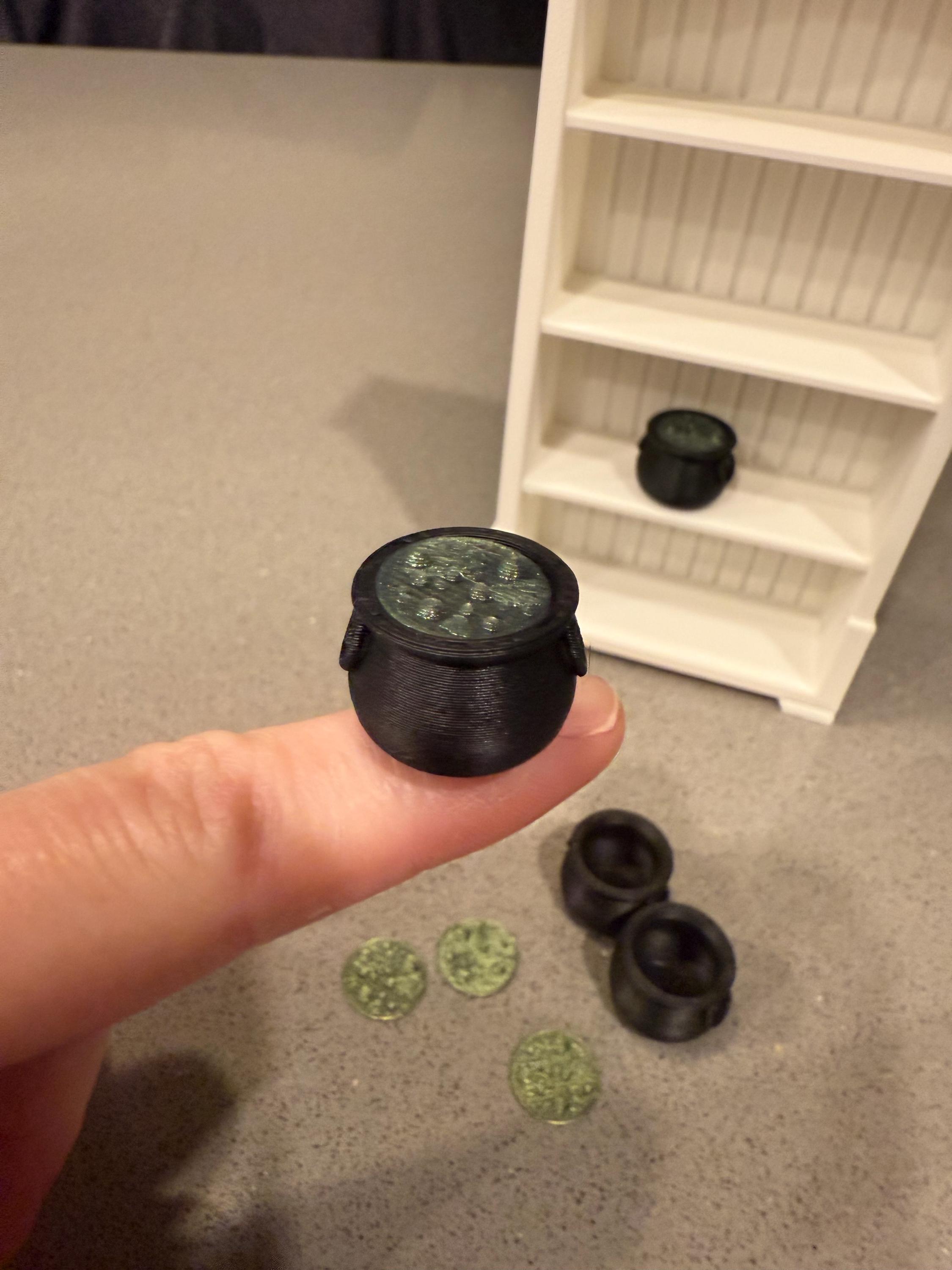 Mini Cauldron Bulk Packs Bookshelf Decor Cute Spooky Decor - Etsy