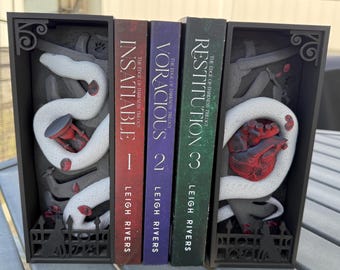 The Edge Of Darkness Book Nook Set | Officially Licensed | Leigh Rivers | Bookshelf Decor | Bookish Merch