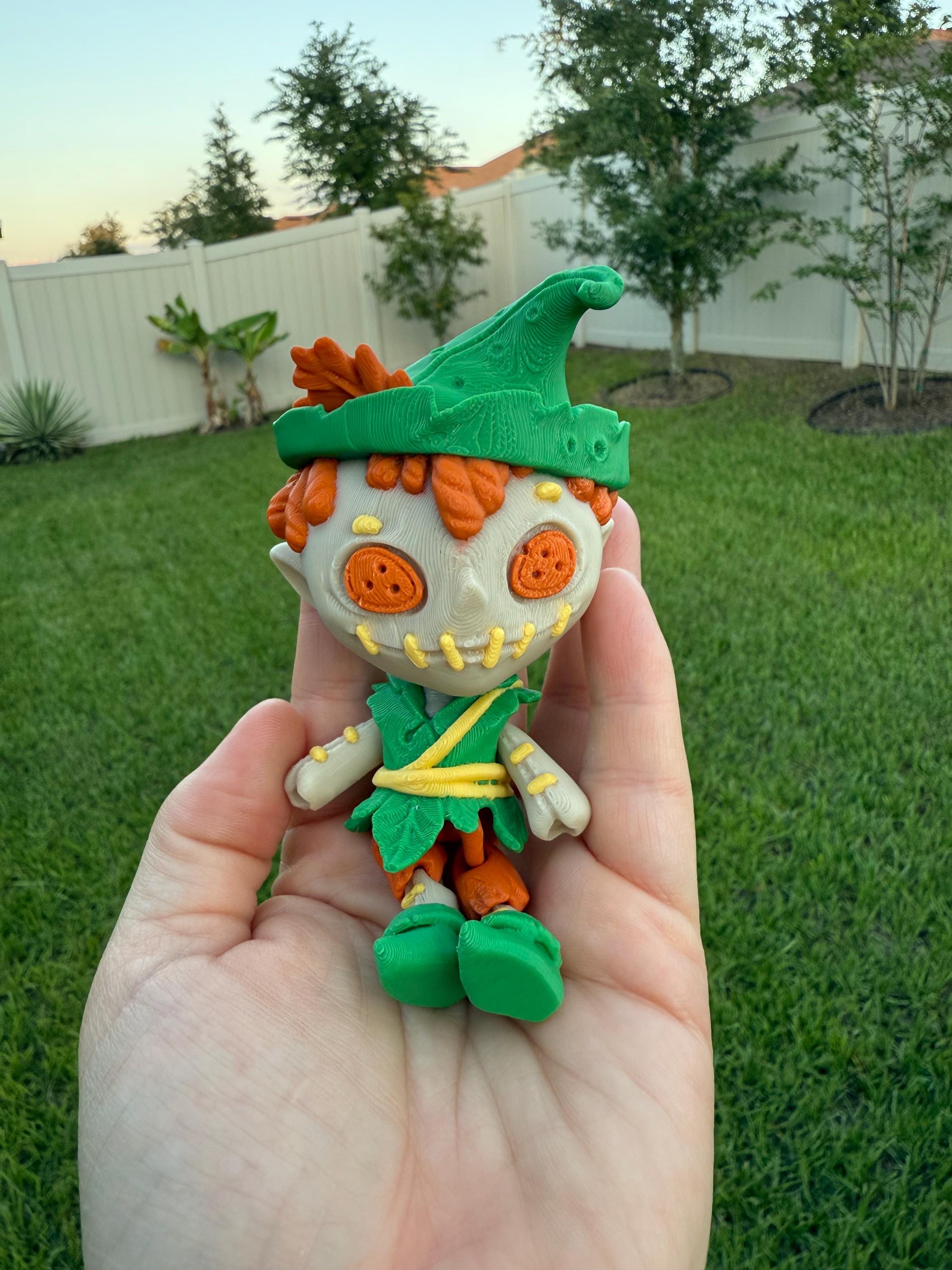 The Boy Beyond Time Articulated 3D Printed Voodoo Doll Desk Decor