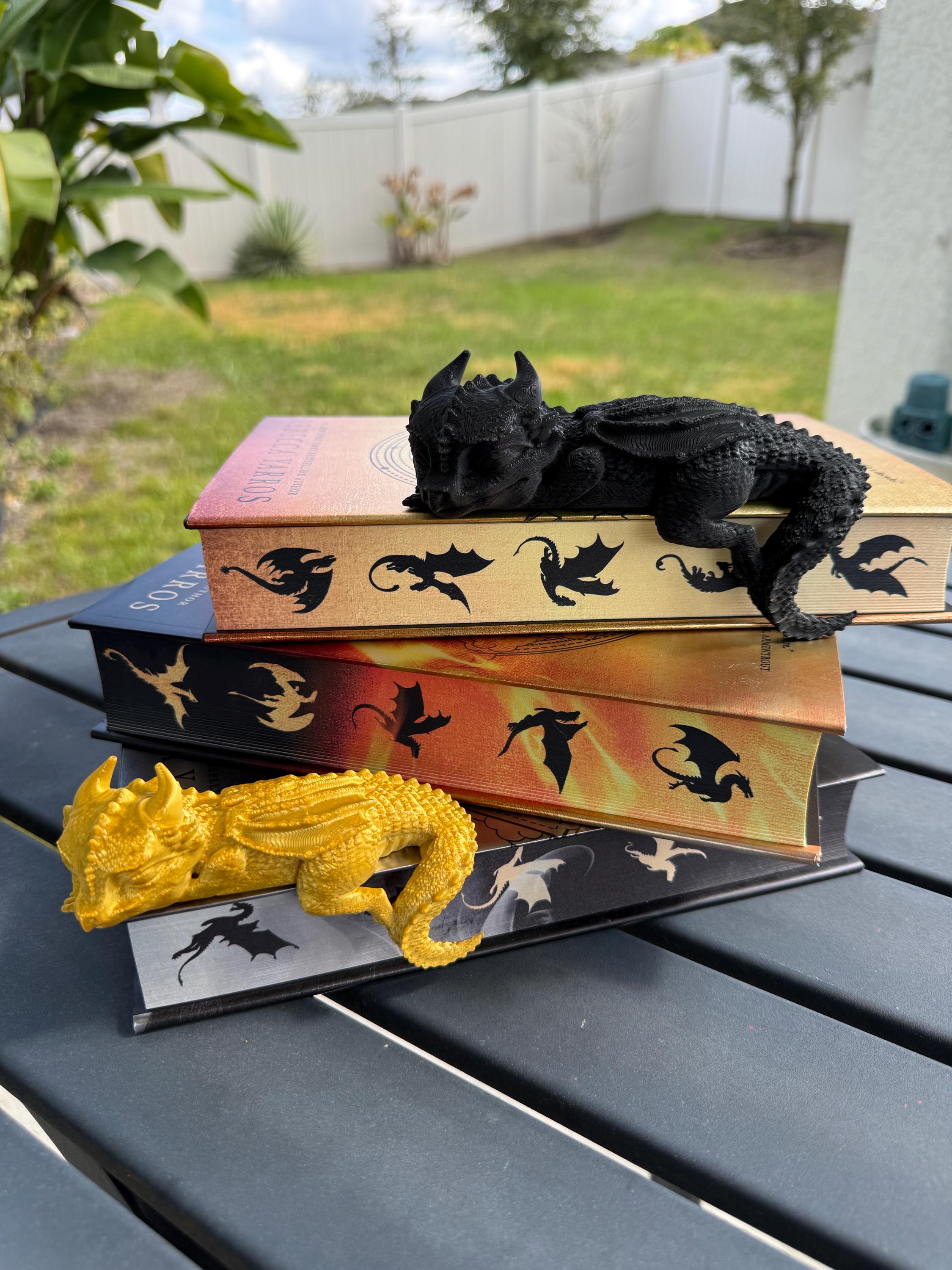 Sleeping Baby Dragon Bookshelf Decor Shelf Sitter - Etsy