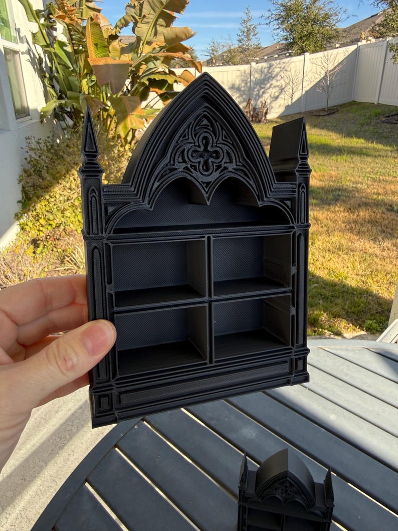 Victorian Mini Shelf | Gothic | Book Shelf Decor | Updated Design image 2