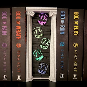 Legacy Of Gods Book Nook Set | Officially Licensed | Rina Kent | Bookshelf Decor | Bookish Merch image 15