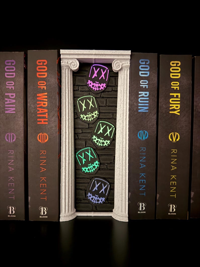 Legacy Of Gods Book Nook Set | Officially Licensed | Rina Kent | Bookshelf Decor | Bookish Merch image 15