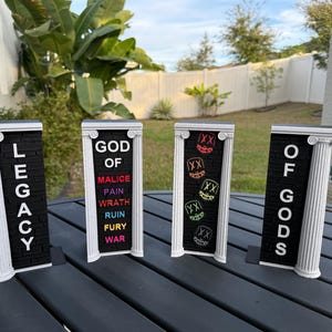 Legacy Of Gods Book Nook Set | Officially Licensed | Rina Kent | Bookshelf Decor | Bookish Merch image 17