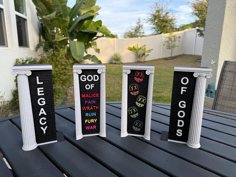 Legacy Of Gods Book Nook Set | Officially Licensed | Rina Kent | Bookshelf Decor | Bookish Merch image 17