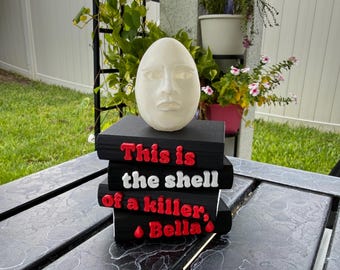 Eggward | Book Pile  | Bookshelf Decor