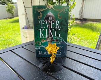 Livia's Flower  | Bookshelf Decor | The Ever King Series | OFFICIALLY LICENSED with L.J. Andrews