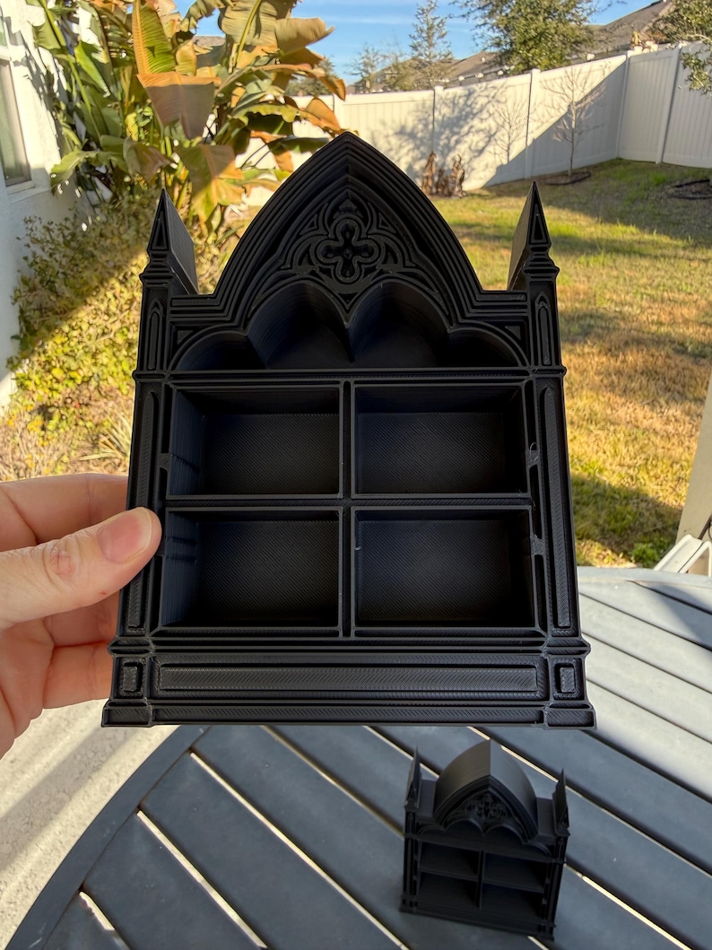 Victorian Mini Shelf | Gothic | Book Shelf Decor | Updated Design image 4