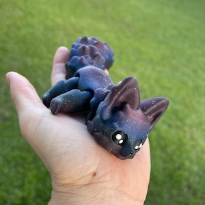 3D Print Cute Articulating Fox Night Sky