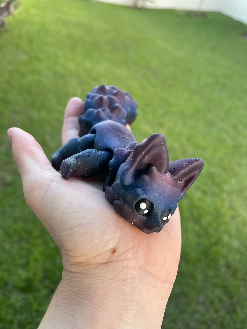 3D Print Cute Articulating Fox Night Sky