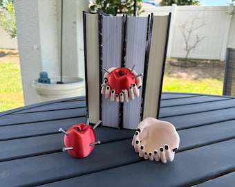 Pierced Apple Decor | Bookshelf Decor Bookish Merch
