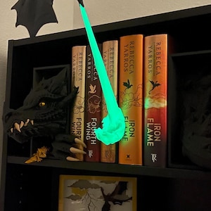 Llama de repuesto para el soporte de pared o de estantería Wyvern que escupe fuego