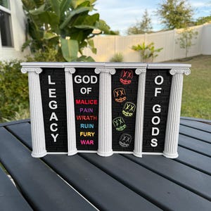 Legacy Of Gods Book Nook Set | Officially Licensed | Rina Kent | Bookshelf Decor | Bookish Merch image 19