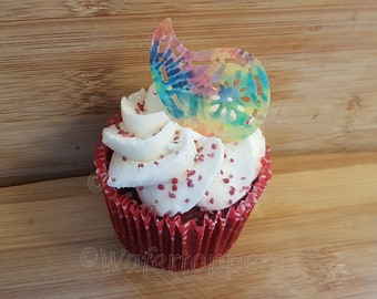 Tie Dye Cake Topper Etsy