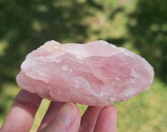 Rose Quartz Deep Pink Tumblestone Madagascan 20 to 30mm - Etsy