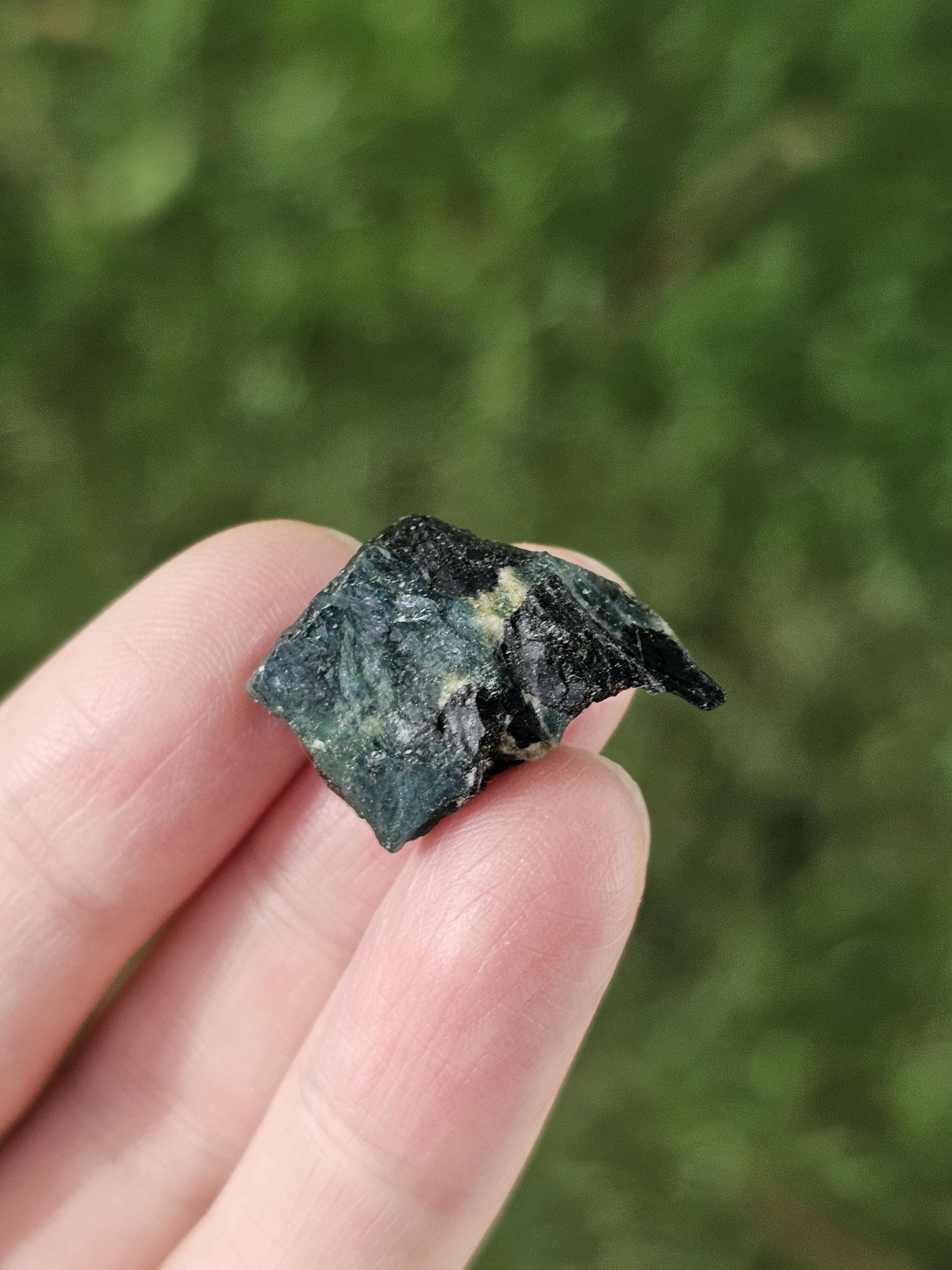 Poster Blue Serendibite Black Serendibite Stone Serendibite