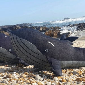 Wzór do szycia garbogrzbieta z dżinsu: pluszowy zwierzak (wzór w formacie PDF)