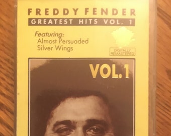 Freddy Fender Greatest Hits Vol 1 cassette tape