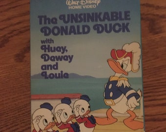 Donald Duck Vhs Etsy Donald Duck Vhs Etsy