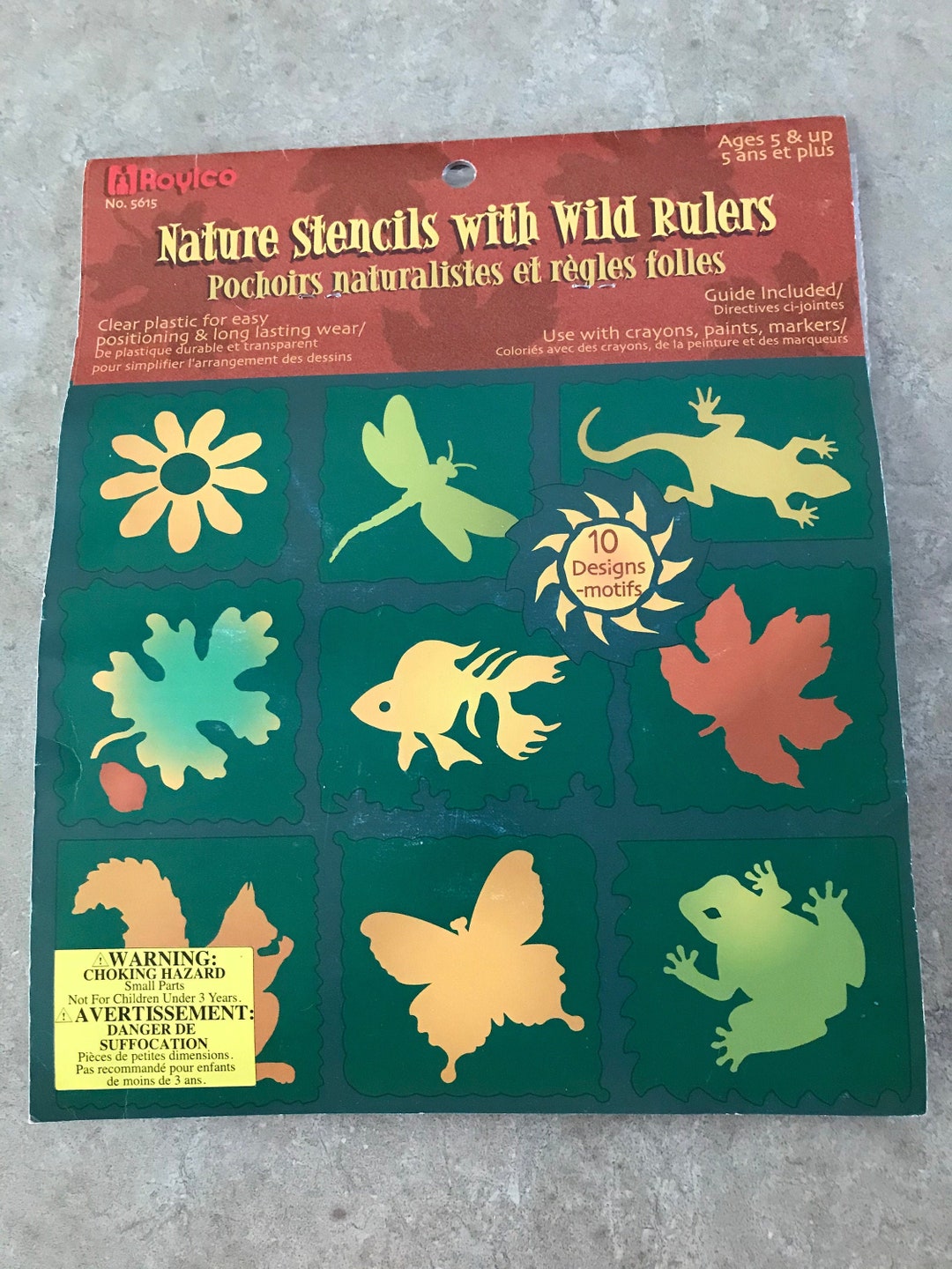 Nature Stencils Etsy