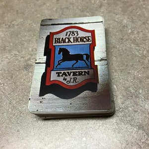 1783 Black Horse Tavern Spielkarten