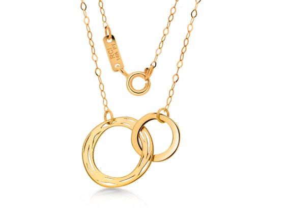 josie connected ring necklace, goldtone • friends for infinity - EFYTAL  Jewelry