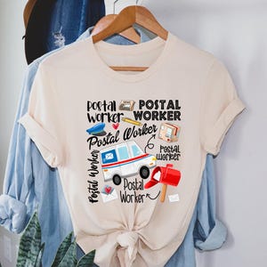 Postal Worker Shirt, Postal Carrier Worker Shirts, Mail Woman Shirt, Gift for Mail Woman, Mail Carrier Shirt