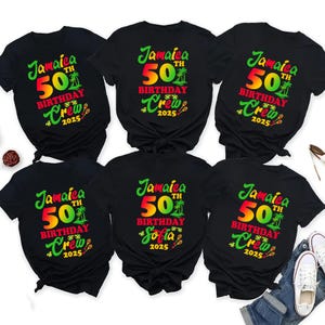 Jamaica Birthday Shirt, Jamaica 50th Birthday, JamaicaTrip, Jamaica Vacation, 40th Birthday Jamaica Crew