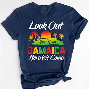 Jamaica Birthday Trip 2025, Jamaica Shirt, Look Out Shirt, Jamaica Vacation, Matching Friends Shirts