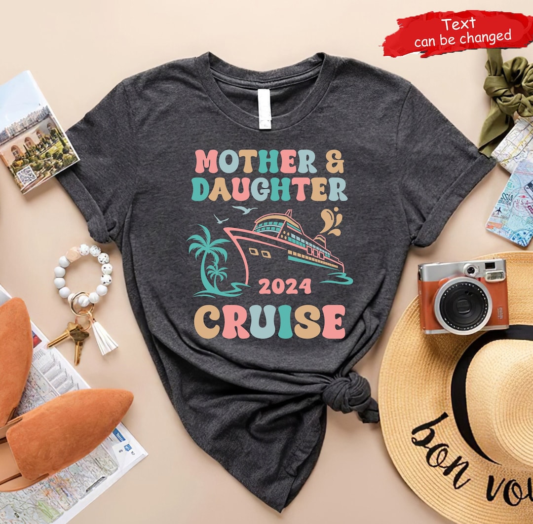 Mother Daughter Cruise Shirts, Mother Daughter Weekend Trip Shirt, Cute ...