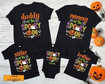 Halloween Spooky One Shirt, Birthday Ghoul Shirt, Halloween Birthday, Halloween Family Birthday, Spooky Birthday Shirt, 1st  Halloween