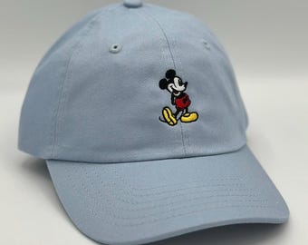 Mickey Mouse embroidered Hat Cute Mickey Ears Cap Adult Kids adjustable caps